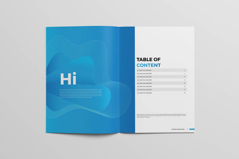 Business Brochure Corporate Identity Template - Features Image 2