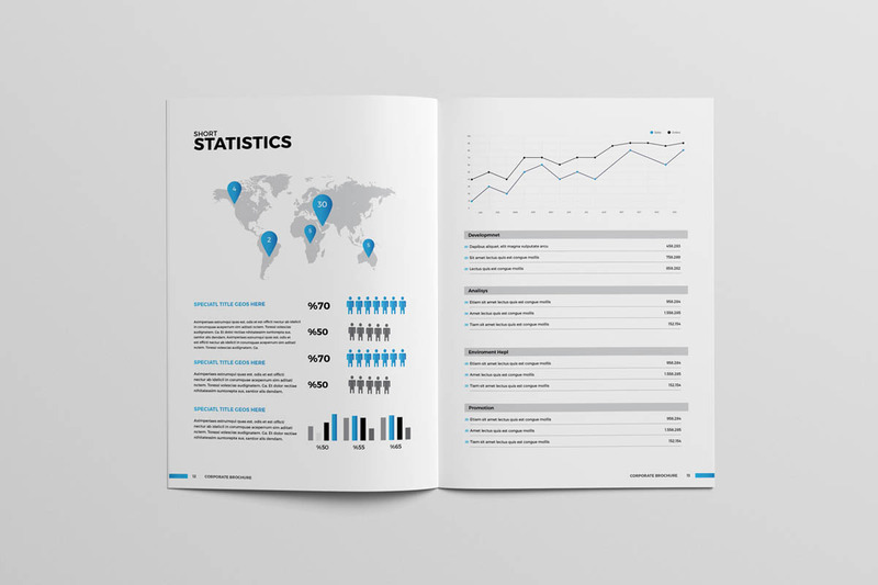 Business Brochure Corporate Identity Template - Features Image 7