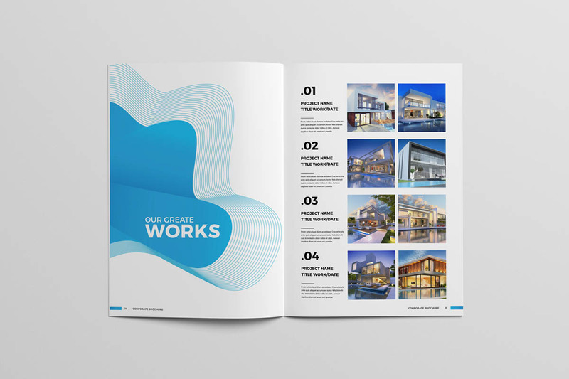 Business Brochure Corporate Identity Template - Features Image 8
