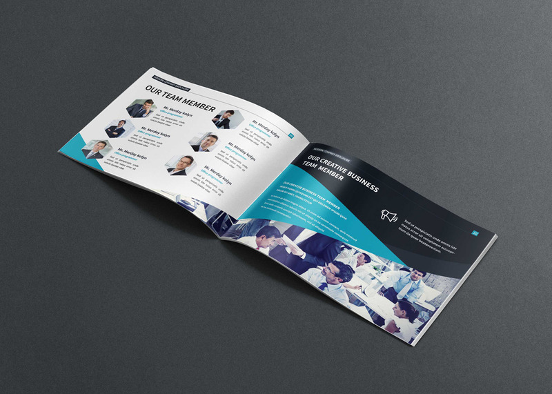 Brochure moderne de l'entreprise A5 - Modèle d'identité d'entreprise - Caractéristiques de l’image 5