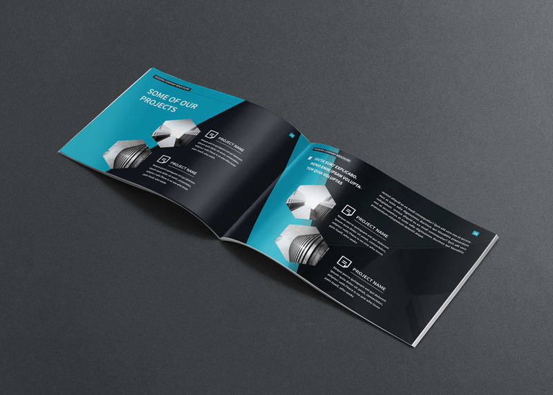 Brochure moderne de l'entreprise A5 - Modèle d'identité d'entreprise - Caractéristiques de l’image 9