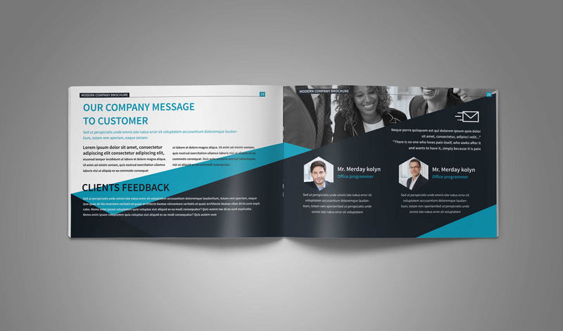 Brochure moderne de l'entreprise A5 - Modèle d'identité d'entreprise - Caractéristiques de l’image 11
