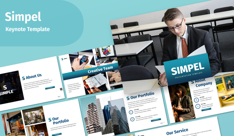 Simple Business - Modello di Keynote - Caratteristiche Immagine 1