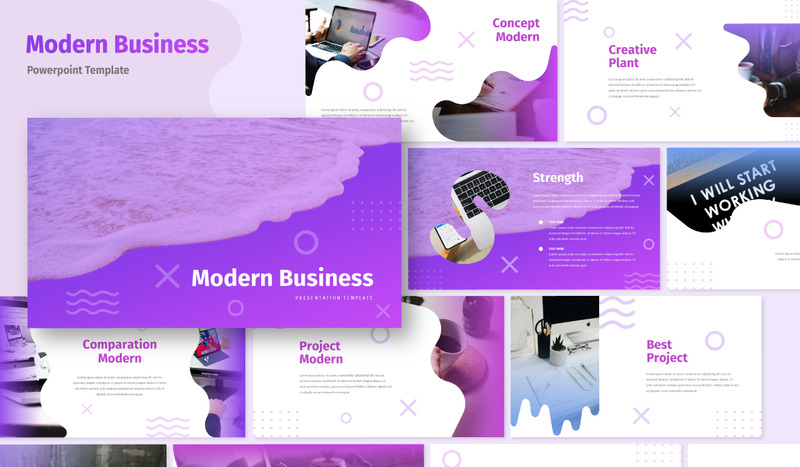 Modern - Business PowerPoint Template - Features Image 1