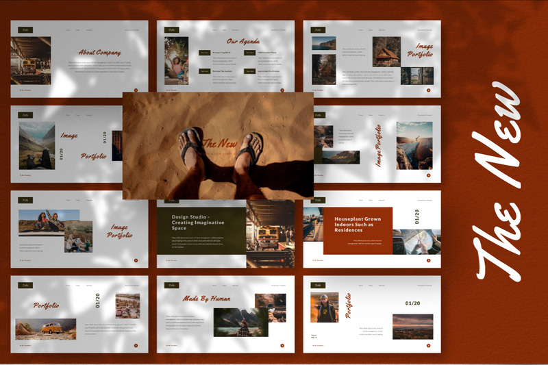 新的 PowerPoint 模板 - Features Image 1