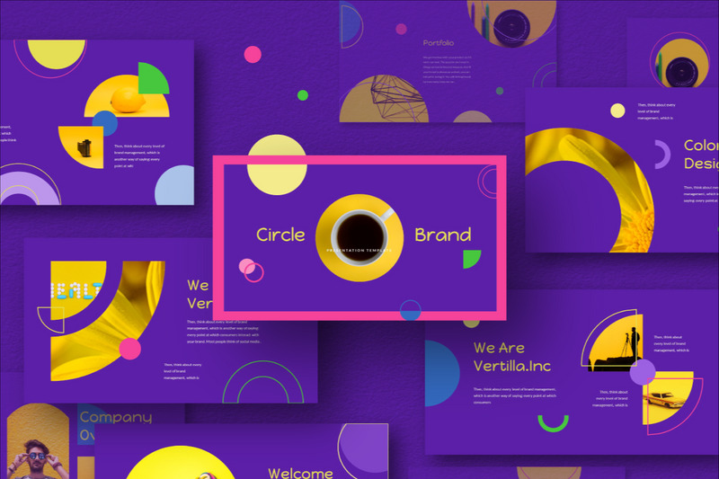 Circle Brand - Keynote template - Features Image 1