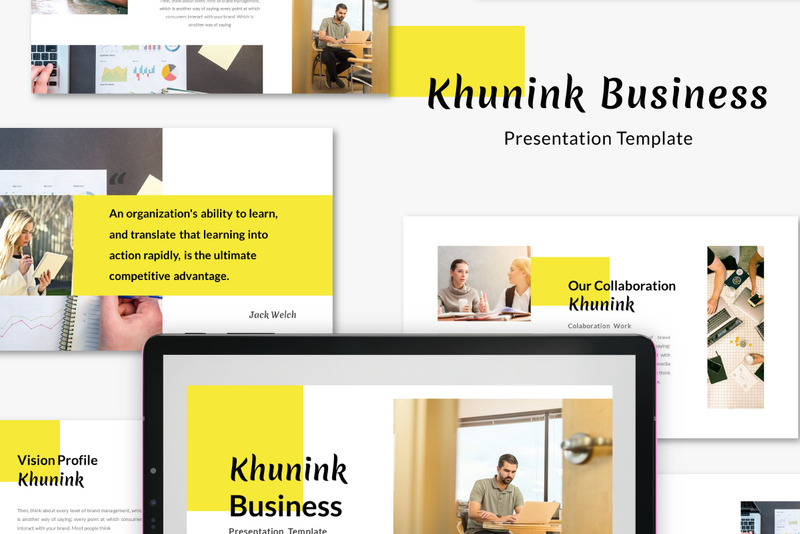 Khunink Business PowerPoint Template - Features Image 1