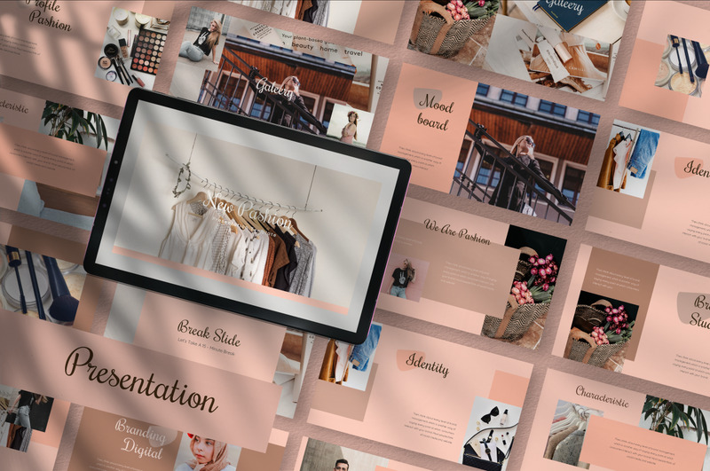 New Pashion Google Slides - Caratteristiche Immagine 1