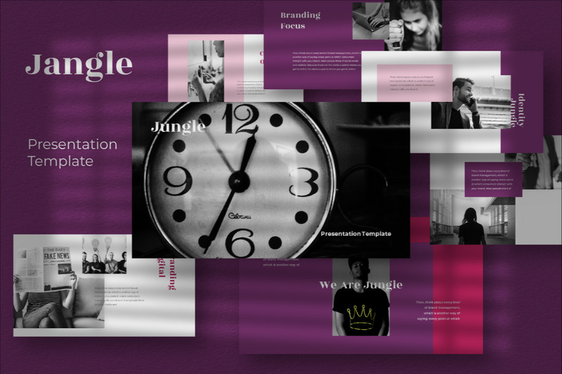 Dschungel - Keynote Vorlage - Eigenschaften Bild 1