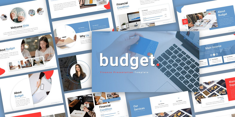 PowerPoint-sjabloon voor presentatie van budgetfinanciën - Features Image 1