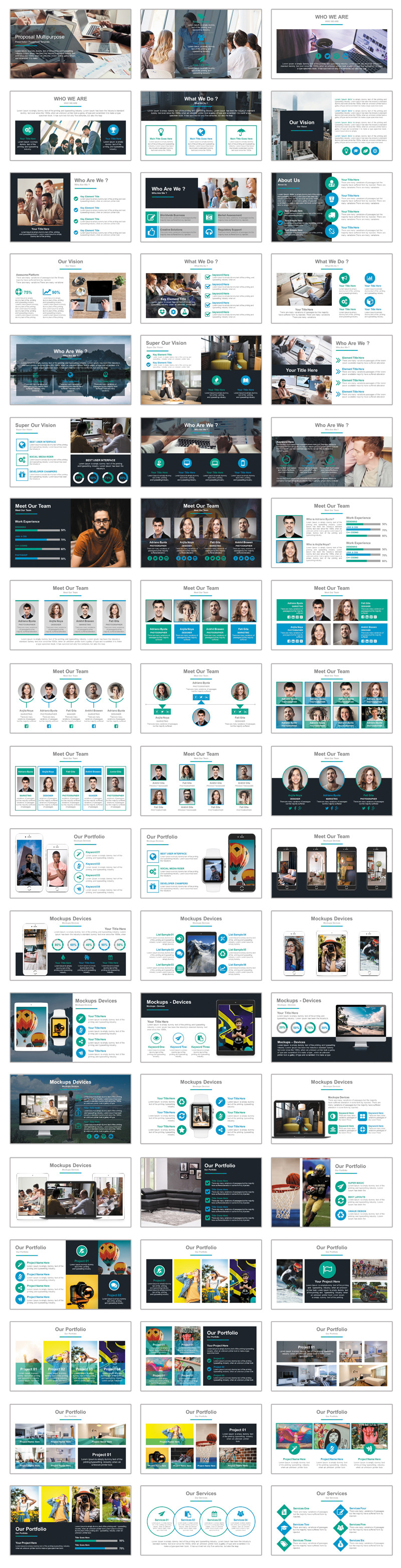 Marketing Plan PowerPoint Template - Features Image 2