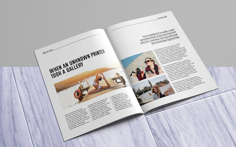 Modello di rivista di design - Caratteristiche Immagine 2