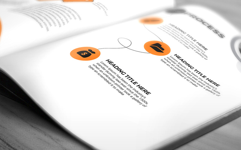 Vállalati brosúra Indesign - Vállalati-azonosság sablon - Features Image 3