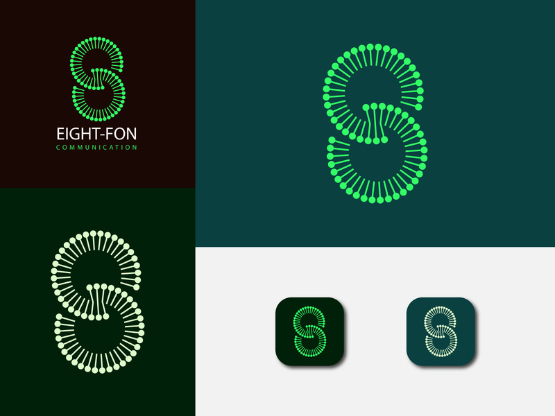 Number eight Logo Template - Features Image 1