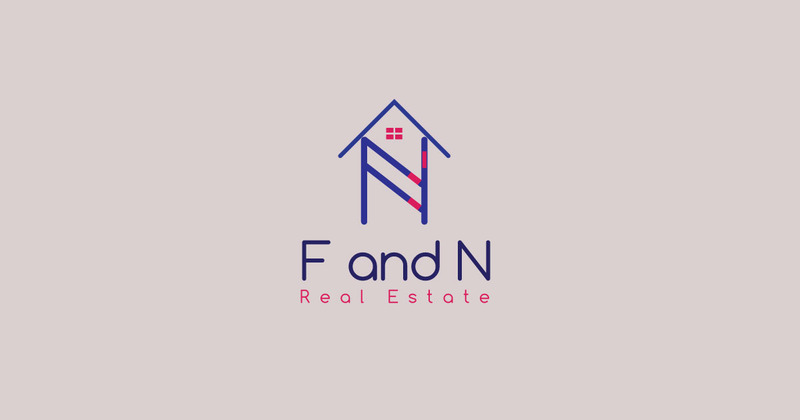 Letter F+N Real Estate Logo Template - Features Image 1