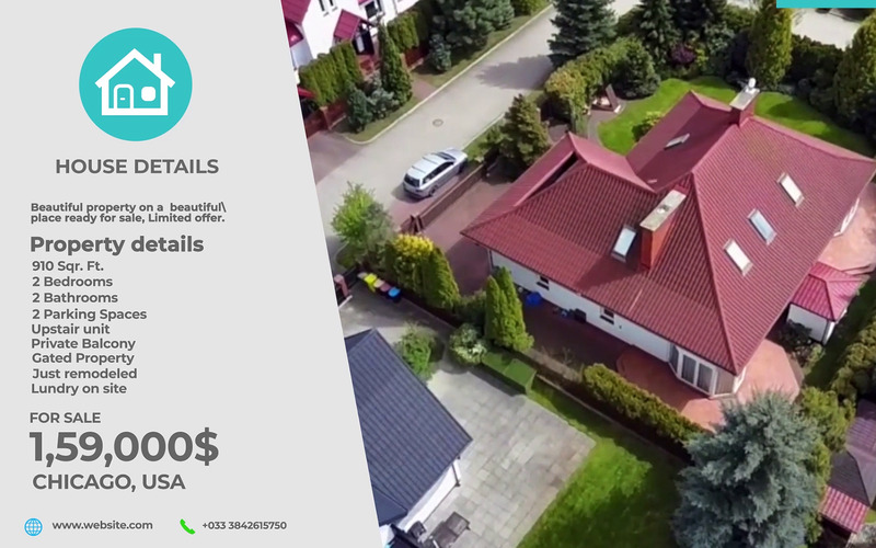 Clean Real Estate Motion Graphics Template TemplateMonster