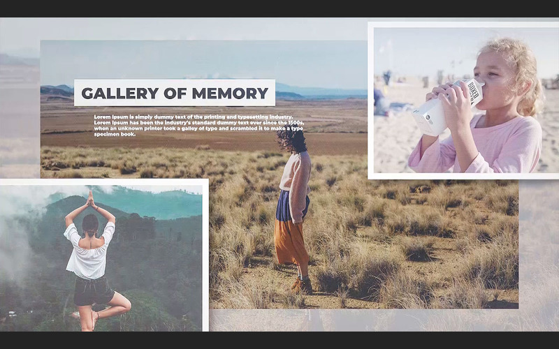 Gallery of Memories Premiere Pro Template - Features Image 1