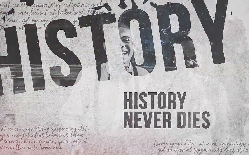 Shattered History Premiere Pro Template - Features Image 1
