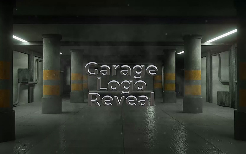 Rivelazione del logo del garage - Modello Final Cut Pro - Caratteristiche Immagine 1