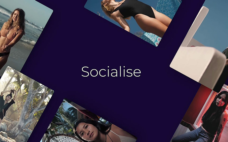Socializza - Modello Final Cut Pro - Caratteristiche Immagine 1