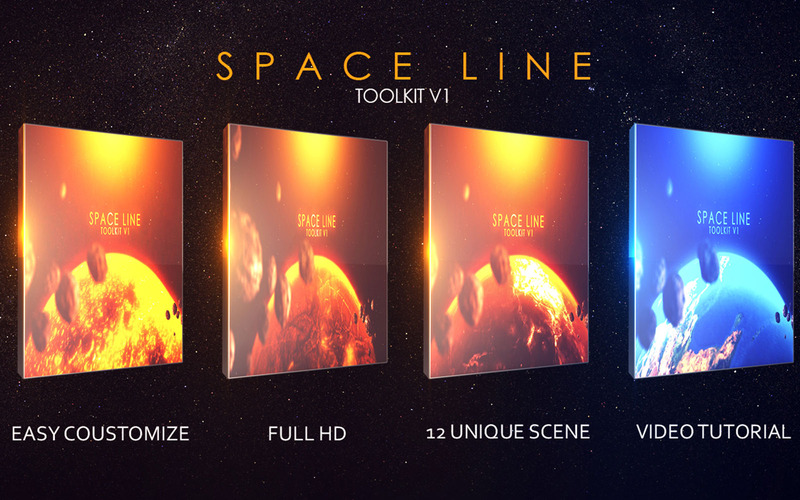 Spaceline Toolkit V1 After Effects Template - Features Image 1