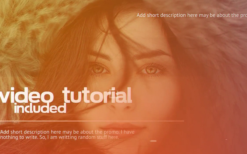 Gradient Slideshow After Effects Template - Features Image 1