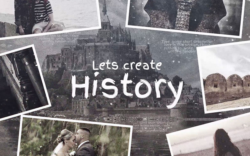 Lets Create History After Effects Template - Features Image 1
