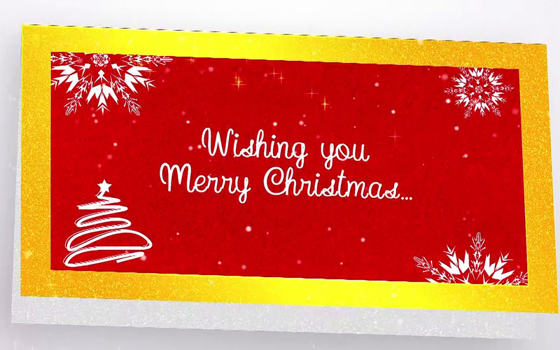 Christmas Greetings Card After Effects Template - Features Image 1