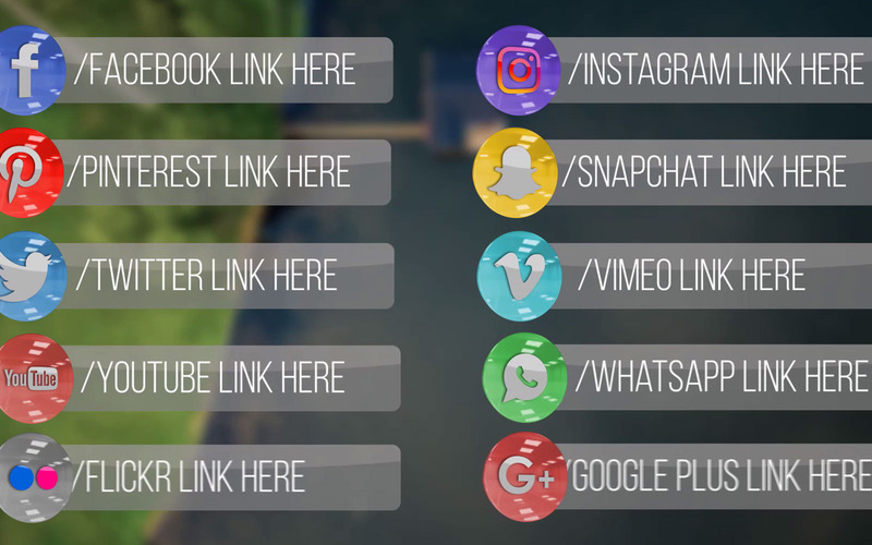 3D Social Media Lower Third Motion Graphics Template - Features Image 1