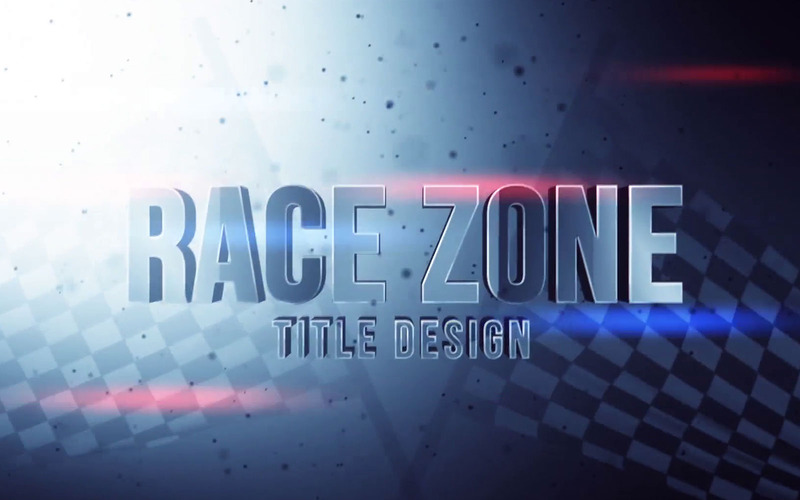 Motion Graphics Template Race Zone Title design Motion Graphics Template #121636 - Obrázek funkce 1