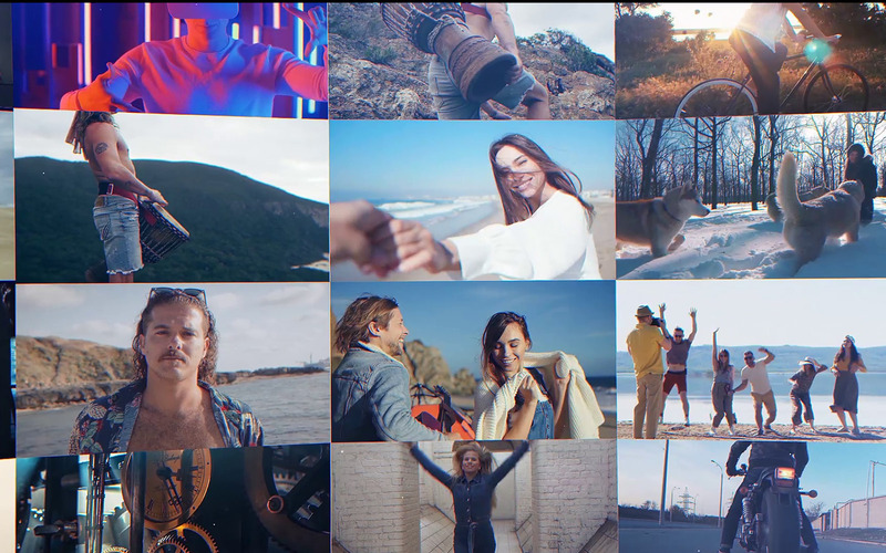 Grid Wall Gallery After Effects Template - Features Image 1