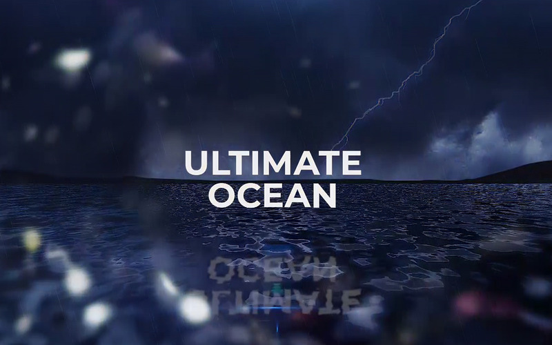 Ultimate Ocean for Credits - Final Cut Pro Template - Features Image 1