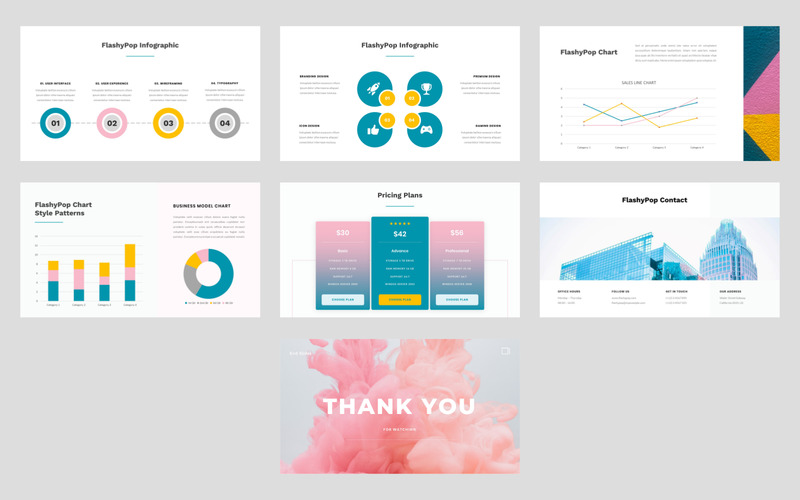 FlashyPop - Business Creative PowerPoint Template - Features Image 4