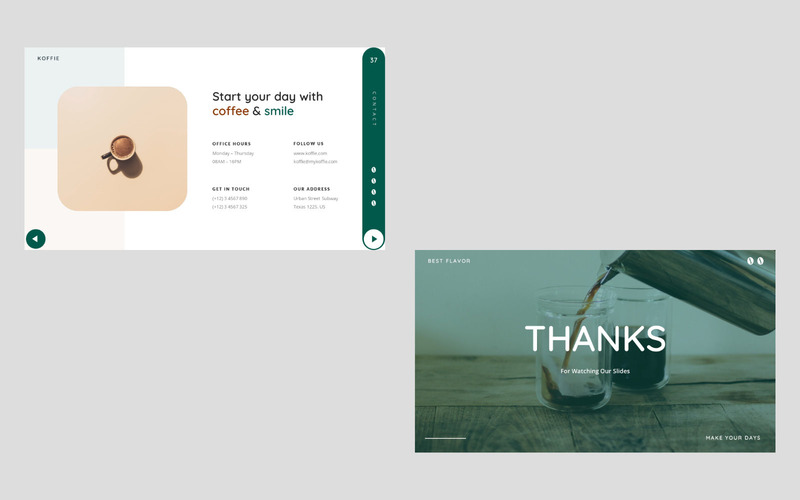 Koffie - Presentazioni Google per la presentazione del caffè - Caratteristiche Immagine 5