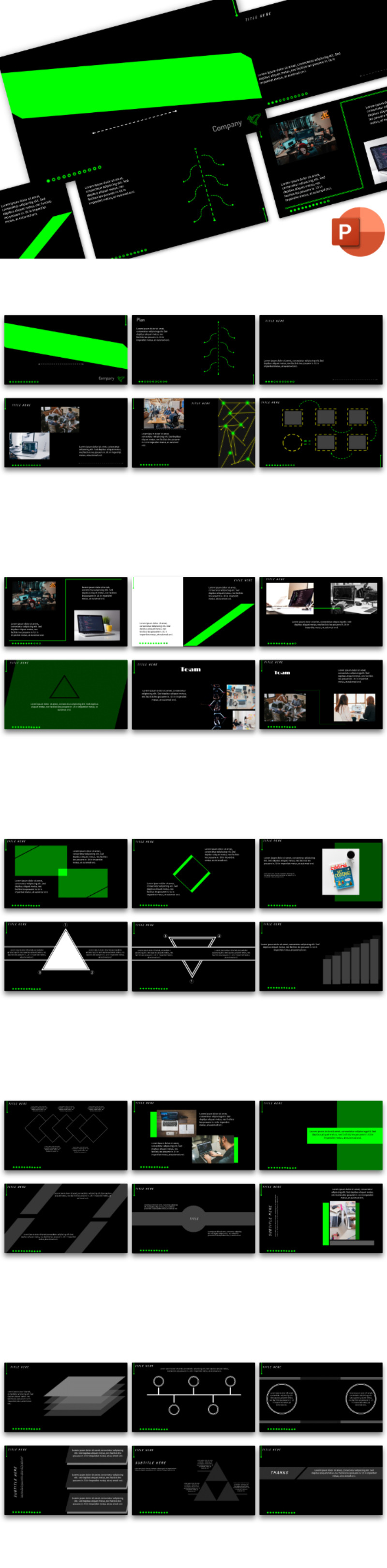 Project Proposal PowerPoint Template - Features Image 1