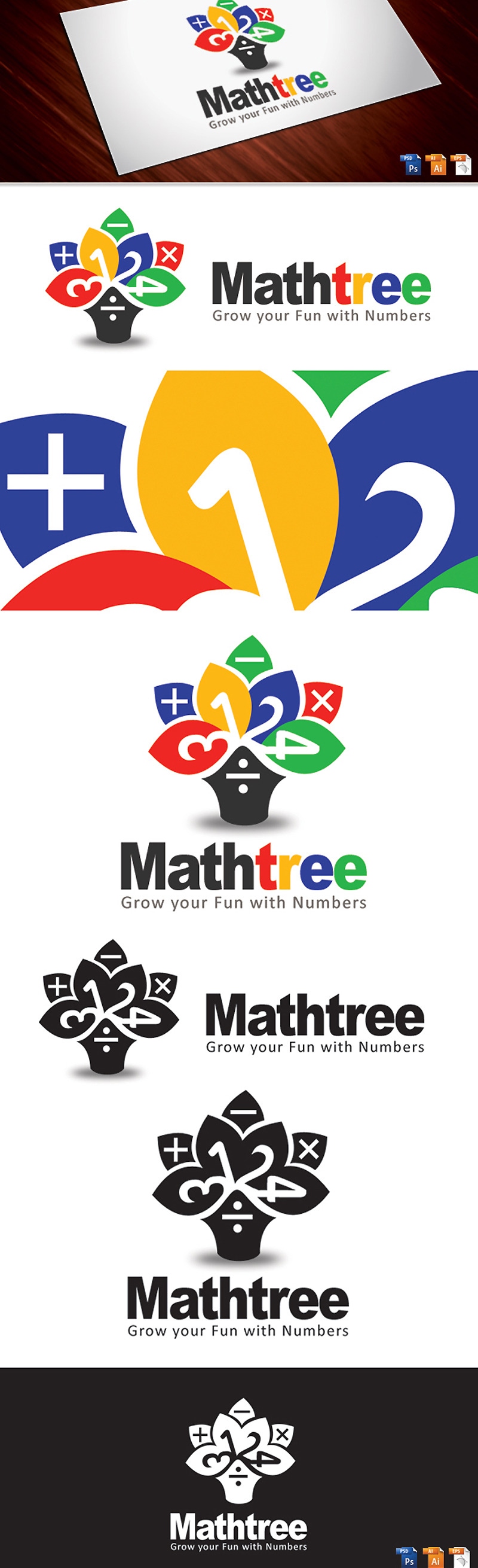 Mathtree Logo Template - Features Image 1