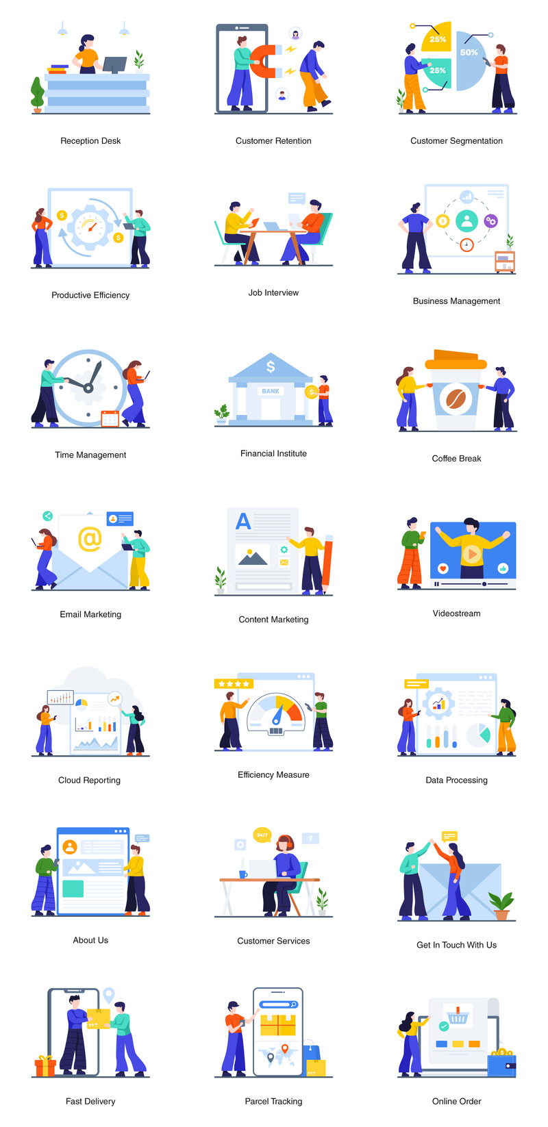 Business Illustration - Features Image 6