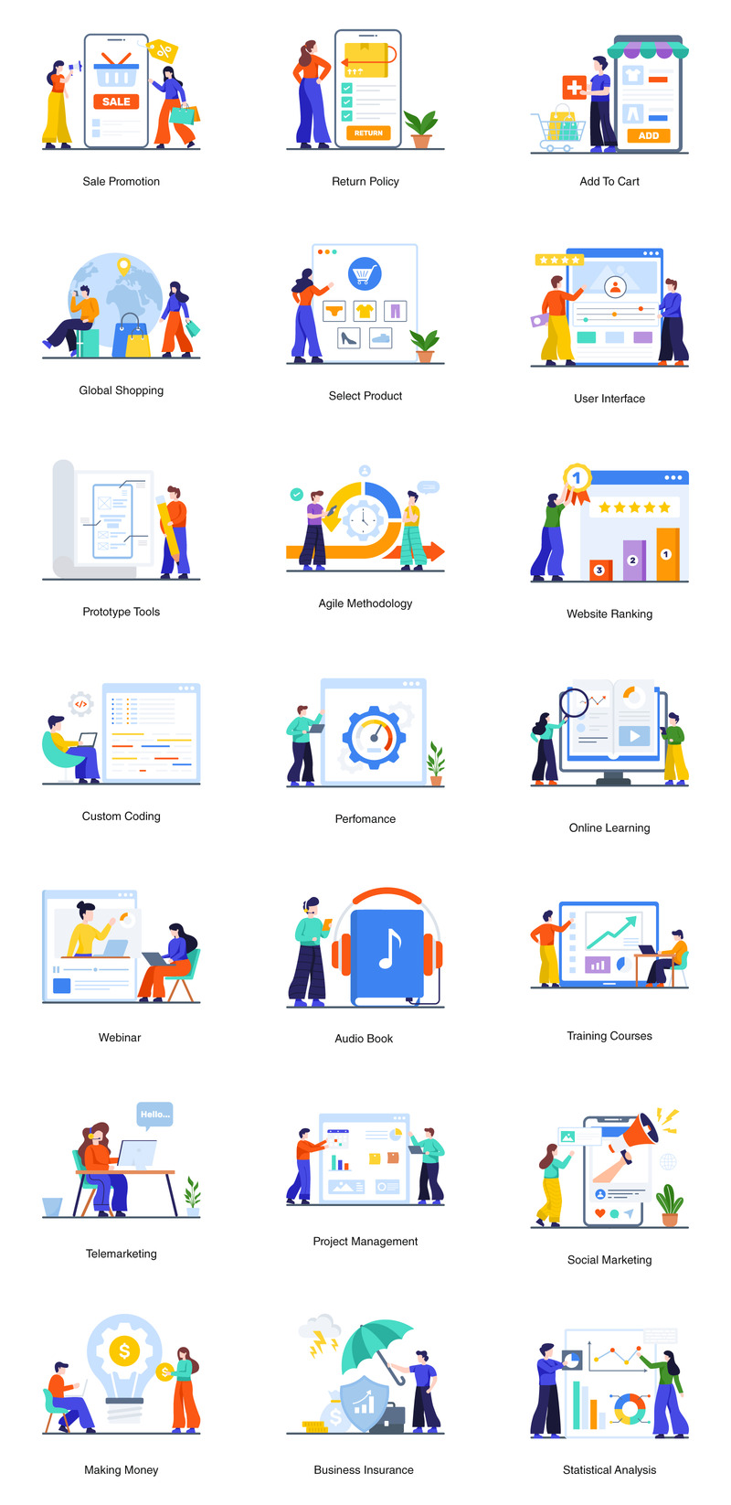 Business Illustration - Features Image 10