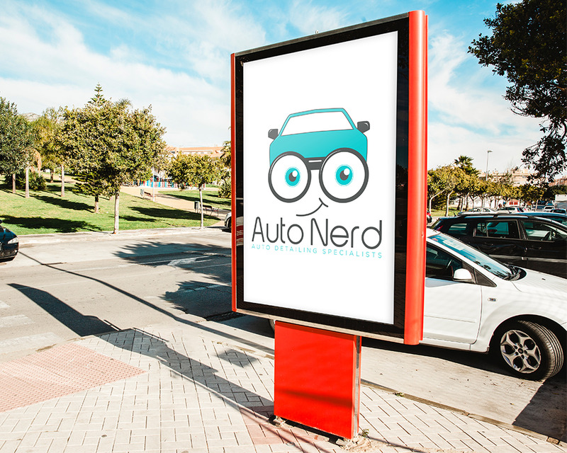 Auto Nerd Logo Template - Features Image 2