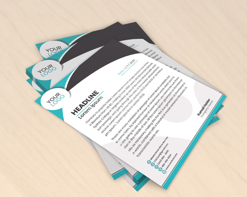 Diseño de membrete - Plantilla de identidad corporativa - Features Image 2