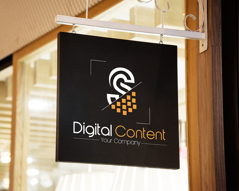 Modello di logo di contenuti digitali - Caratteristiche Immagine 2