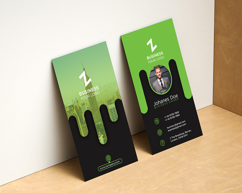 Tarjeta de visita - Plantilla de identidad corporativa - Features Image 1