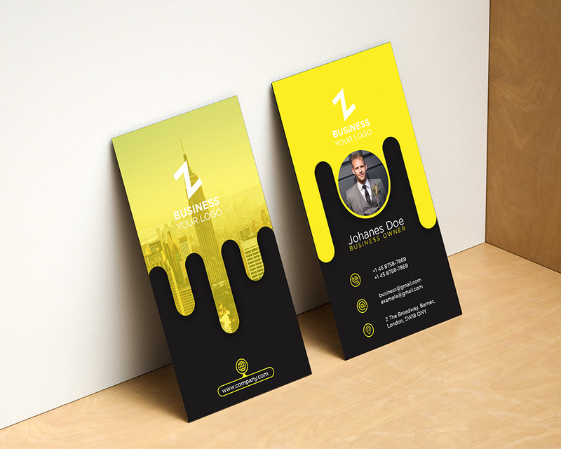 Tarjeta de visita - Plantilla de identidad corporativa - Features Image 2