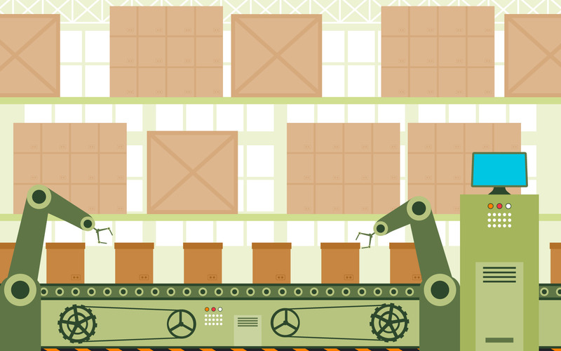 Factory Automatic Assembly - Illustration - Features Image 1