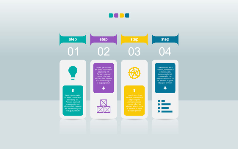 Diagram Statistiska affärsinfografiska element - Features Image 1