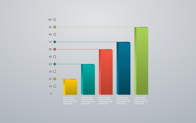 Diagram Statistisk information Infografiska element - Features Image 1