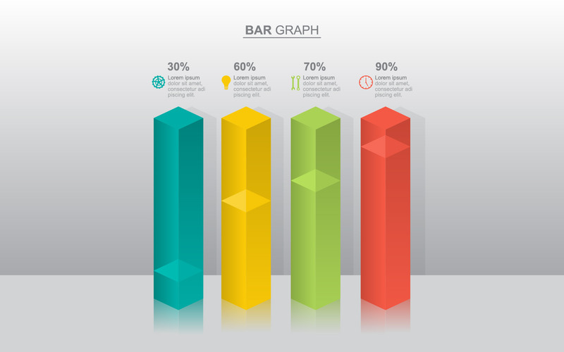 Elementi di infografica dati analitici finanziari - Caratteristiche Immagine 1
