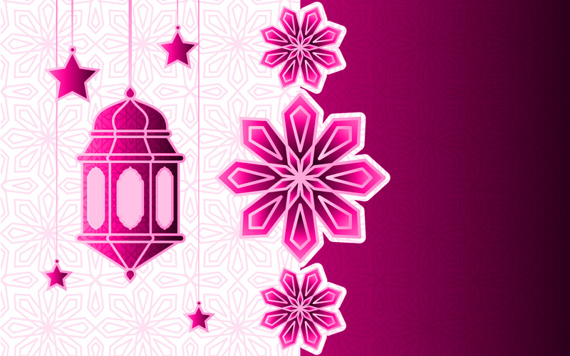 Luxe islamitische lantaarn achtergrond - Features Image 1