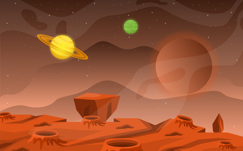 Yta av Planet Sky - Illustration - Features Image 1