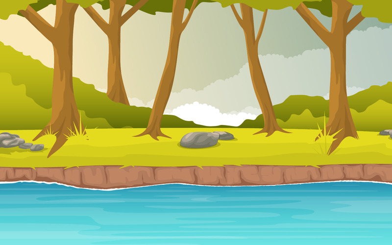 Rive Forest Landscape - Illustration - Features Image 1